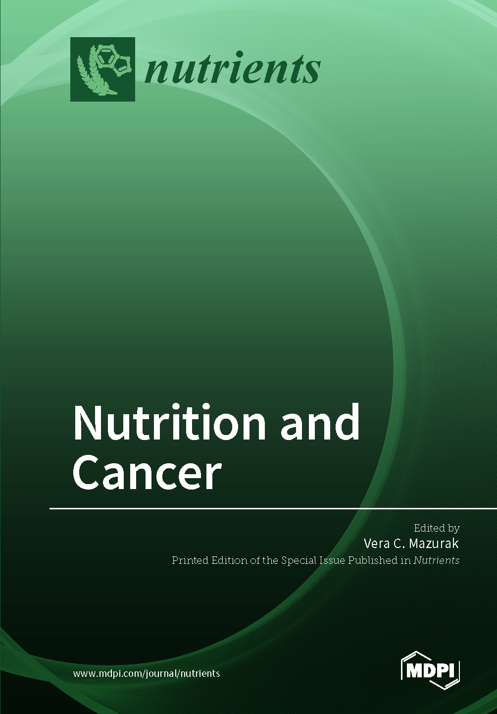 Nutrition and Cancer  MDPI Books